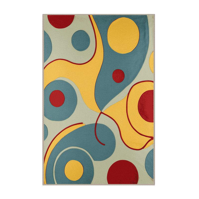 Retro Loop Rug, Rectangle 6' x 9'