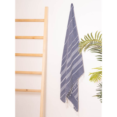 Sultan Sultan Turkish Bath & Beach Towel | 100% Organic Turkish Cotton | Peshtemal | Fouta Towel