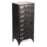 Anton Metal Accent Chest
