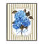 Dessin de giclée bleue avec hortensias bleus, design par Adonna Ebrahimi-427451843-427451841