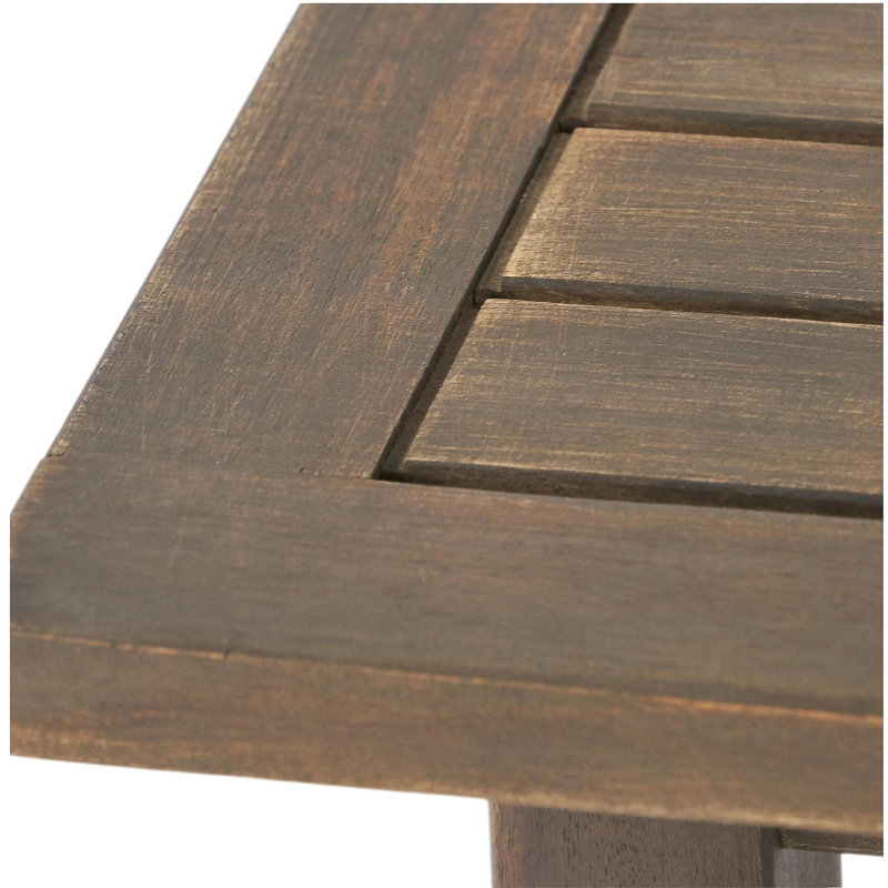 Table de bout SELMA, Grey, Naturel, Naturel/Gris