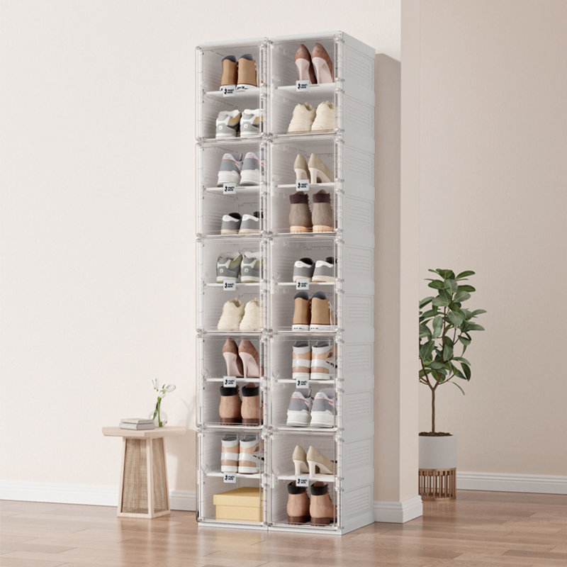20 Pair Stackable Shoe Storage Box