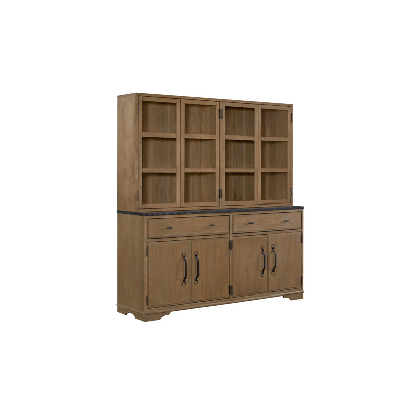 Armoire 2 pièces (bahut et buffet), Amande