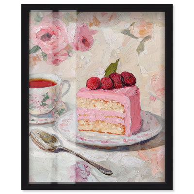 Slice of Romance Shadowbox Print Fashion Art by Art Remedy