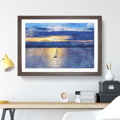Sailing Boat Vol.1 - Picture Frame Graphic Art