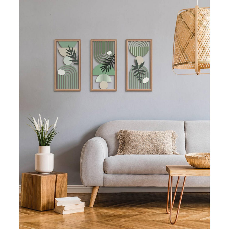 Ensemble d'art mural Boho Mountain