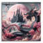  «Castle and Dragon 2» par Rey Klimt, art mural en verre acrylique, 12 po x 12 po-1751876200
