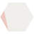GeoHex Burst 8" Hexagon Matte Porcelain Floor and Wall Tile (9.03 Sq. Ft. / Case)-59905463