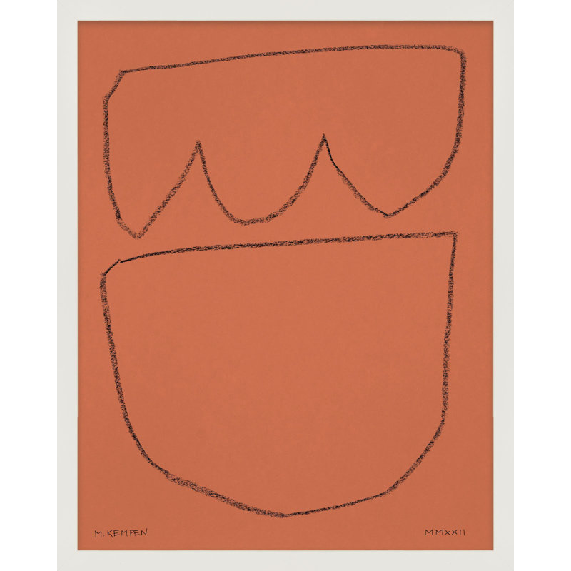 Earth 2 Print by Michael Kempen, White , 30" H x 24" W x 1.25" D