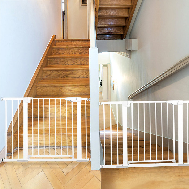 Barrière pour animaux 30 po, Blanc