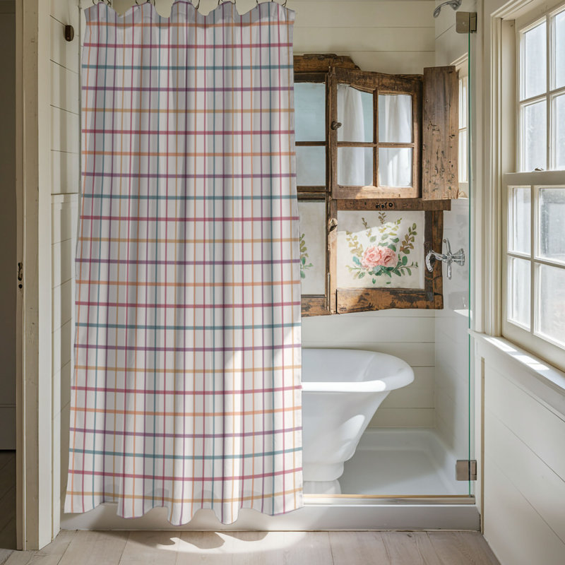 Vibrant Autumn - Rideau de douche Premium, H 74 po x l 71 po