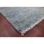 Tapis bleu en laine et en soie noué à la main Bergson-1066650105