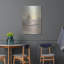 Art mural en métal luxueux «Monochromatique Farm View 4» par Silvia Vassileva, 24 po x 36 po