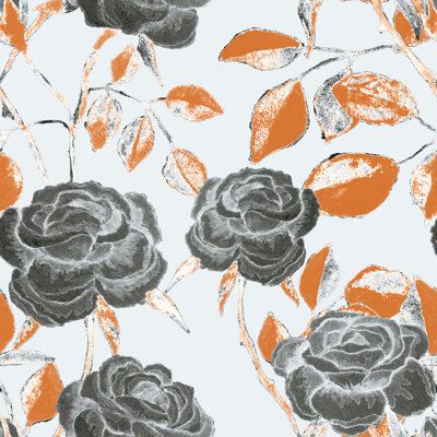 Kearius Peel & Stick Floral Roll