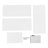 Clear Acrylic Bookshelf Modern Transparent Display Rack