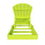 Méridienne inclinable en poly 77,7 po-87553205