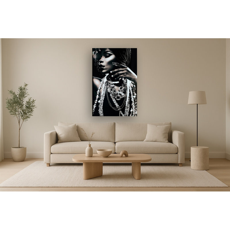 Art mural en verre trempé sans cadre métallique - 40 po x 60 po