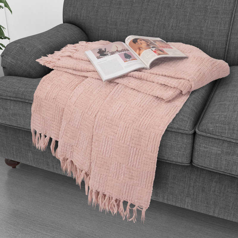 Jeté de panier Kathy Ireland, Rosé