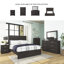 Commode double 6 tiroirs Eria