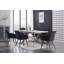 Yerres Modern Velvet Dining Chairs - Ergonomic Curved Back with Metal Legs - Armchair for Dining Room Kitchen Living Room-684277997-734878732