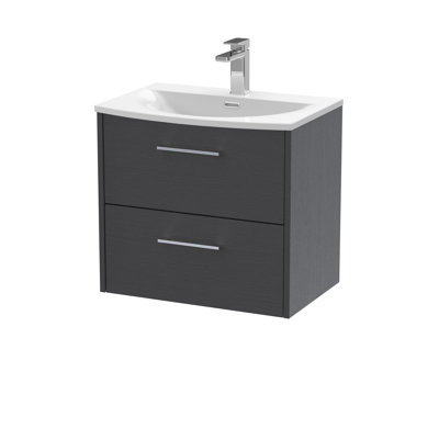 Juno 600mm Single Bathroom Vanity with Integrated Vitreous China Basin