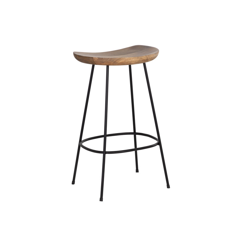Stool with Metal Frame