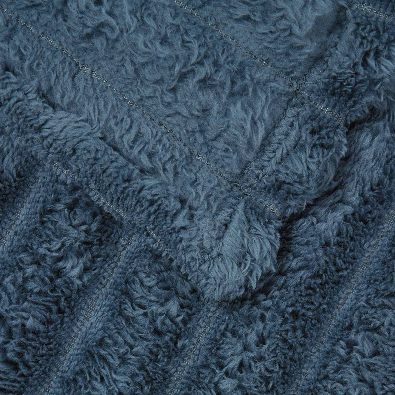 3.2-43 Throw Blanket, 150cm x 130cm, Navy Blue