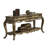 Oak Sofa Table with Bottom Shelf-757833955-757833953
