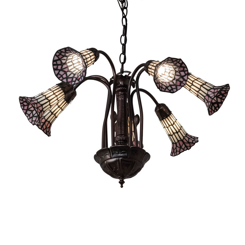 Arnkil 6 - Light Chandelier, Beige