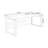 Brown Rectangular Solid Wood desk-108304452