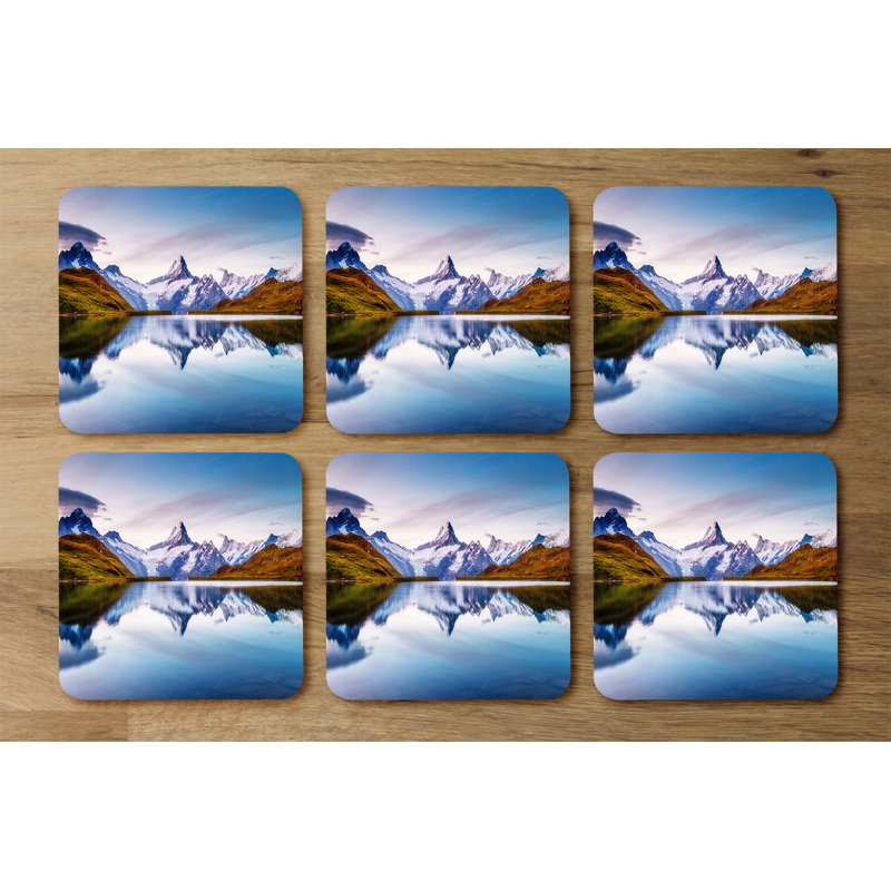 Square 6 Piece Coaster Set