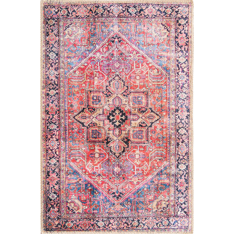 Mauri Chenille Oriental Indoor Rug, Rectangle 2' x 3'