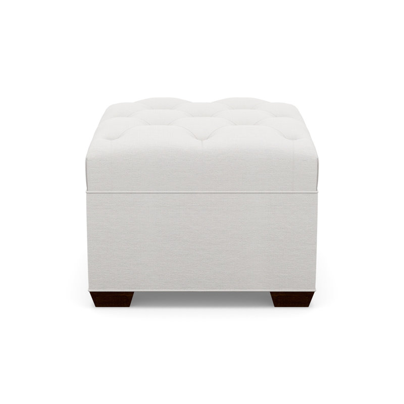 Square Ottoman, Walnut, 8240-70