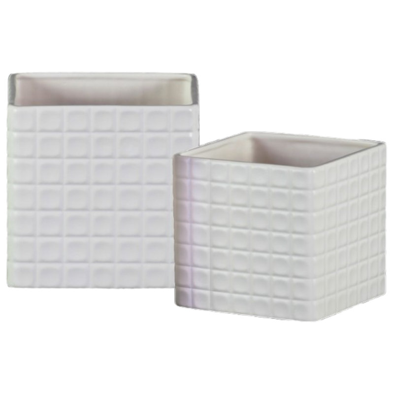 Zana Ceramic Indoor Planter Box