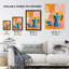 Wall Art Print Coffee Pot and Espresso Cup Fun Bright Poster