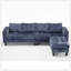 Canapé modulaire 5 places, avec repose-pieds de rangement, canapé modulaire convertible, canapé en L, méridienne réversible, canapé riveté, chenille-117801841