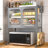 3-Tier Kitchen Storage Rack with Microwave Shelf