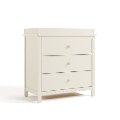 Sasha 3 Drawer Chest With Changing Topper