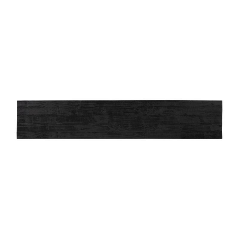 Matthes Solid Wood Console Table, Aged Black Pine, 30.75" H x 78.75" W x 15" D
