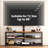 TV Stand with 3 Open Storage Shelves for 32"–65" TVs