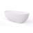 71 Inch Freestanding Solid Surface Soaking Bathtub