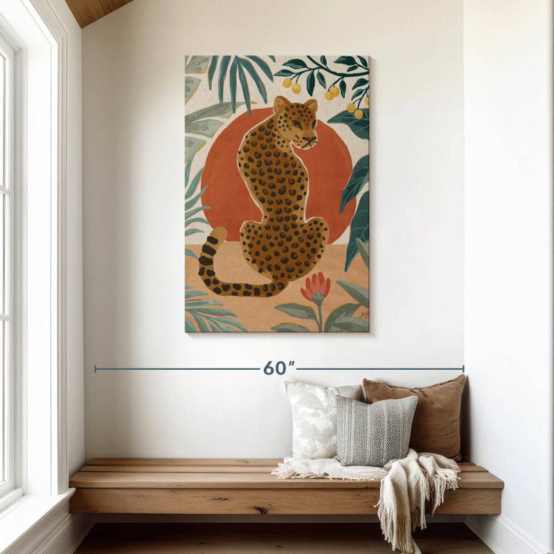 Brampt Big Cat Beauty, 45" H x 30" W