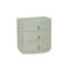 Chantel 3 Drawer Nightstand White-100167583