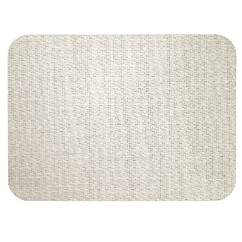 Wicker Rectangle Placemats, Cream