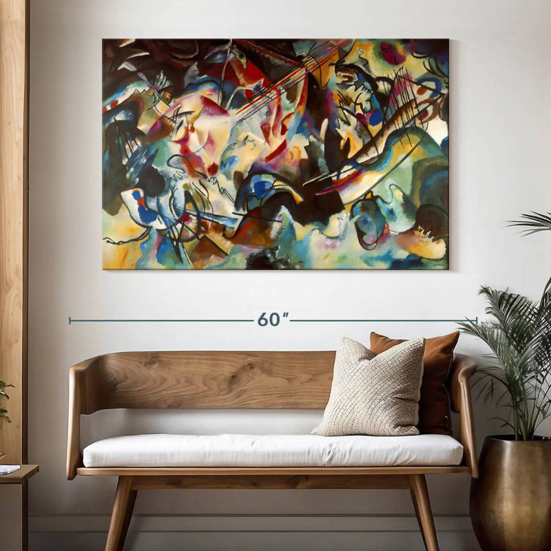 Composition VI, 34" H x 51" W