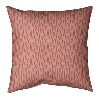 Coussin de sol zig zag classique