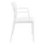 Chaise d'appoint empilable pour patio Farrah-977336503