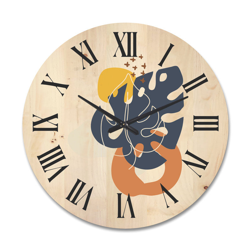 Solid Wood Wall Clock, Extra Large