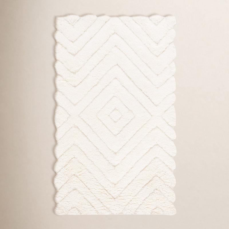 Dabria Wool Chevron Indoor Rug, Rectangle 4' x 6'