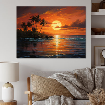 Caraibe Island Sunset I - impression